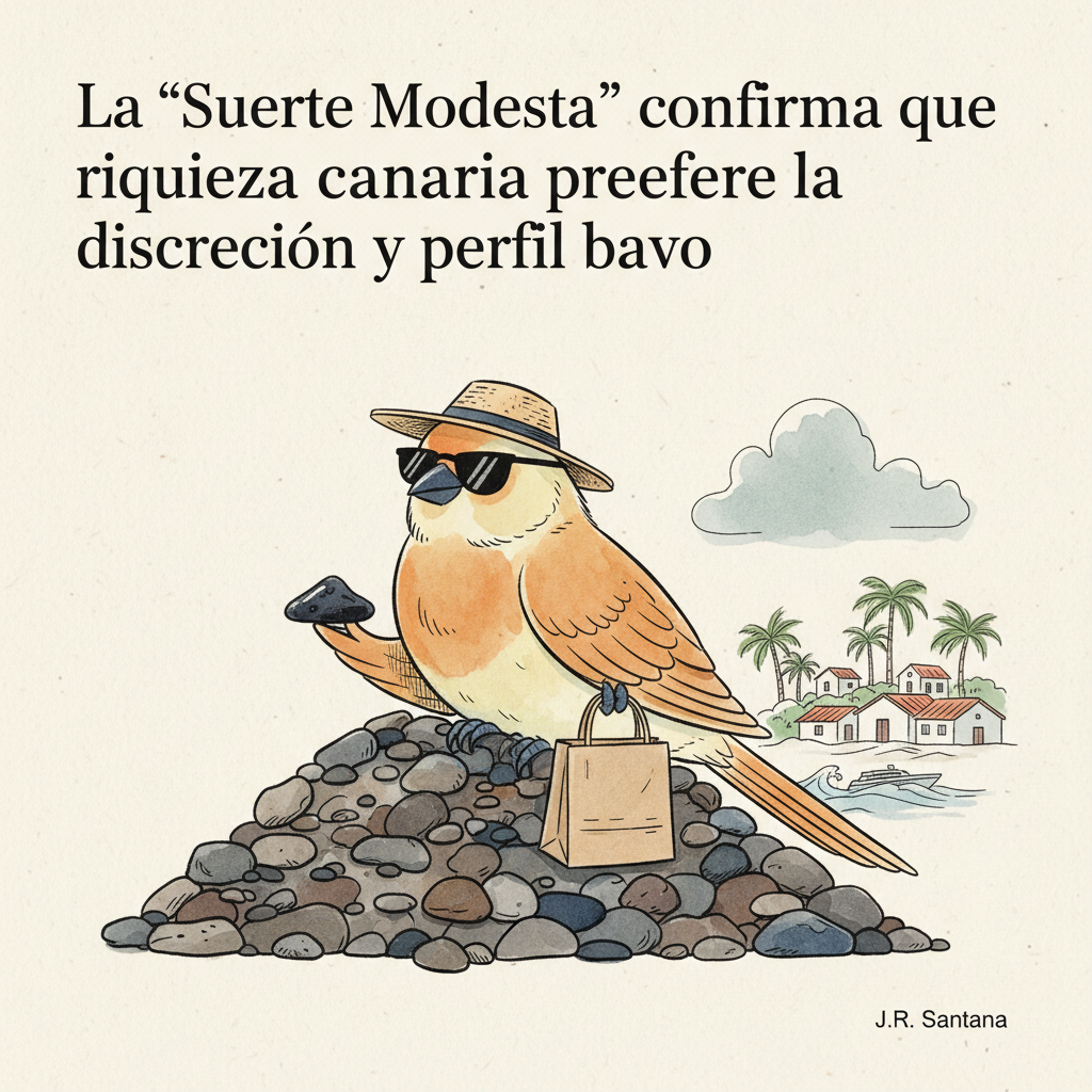 La 'Suerte Modesta' confirma que la riqueza canaria prefiere la discreción y el perfil bajo
