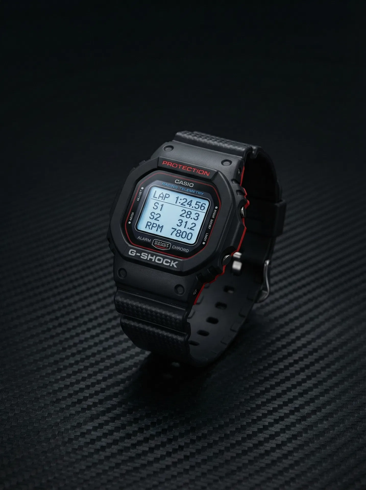 PitWall Concept Watch — Racing Telemetry Edition