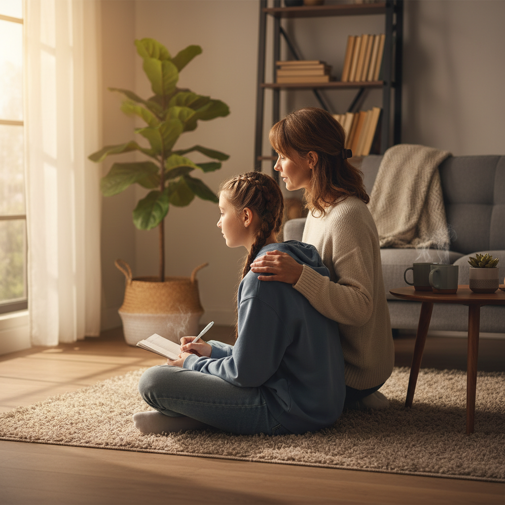 Comment aborder la santé mentale avec son adolescent sans être intrusif