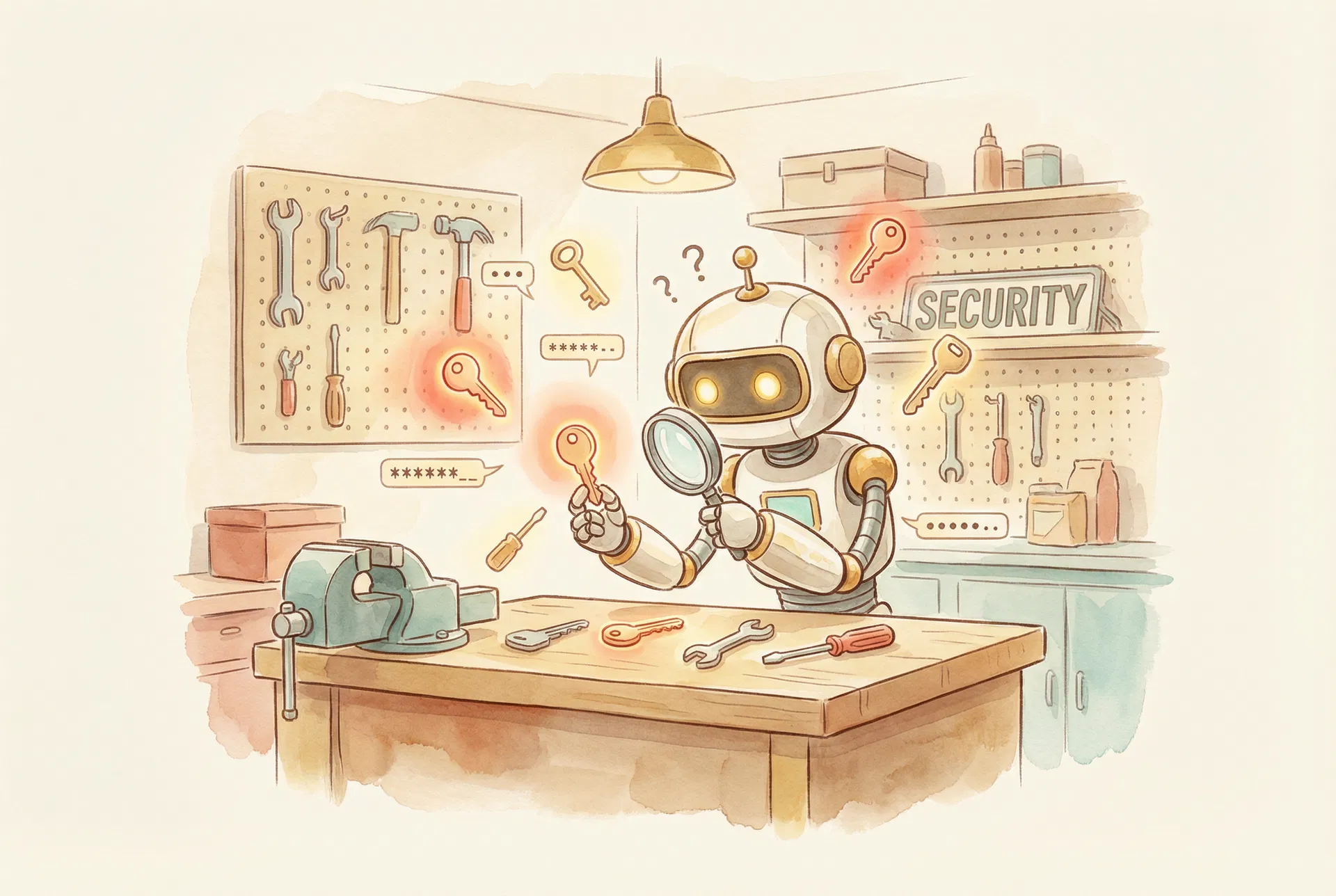 Watercolor illustration for The Garage