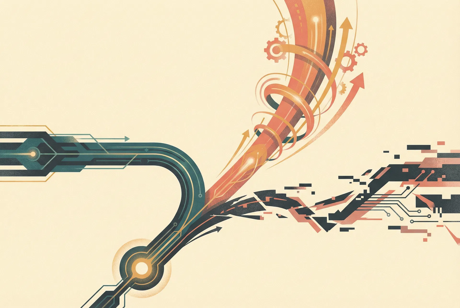 Three diverging future paths