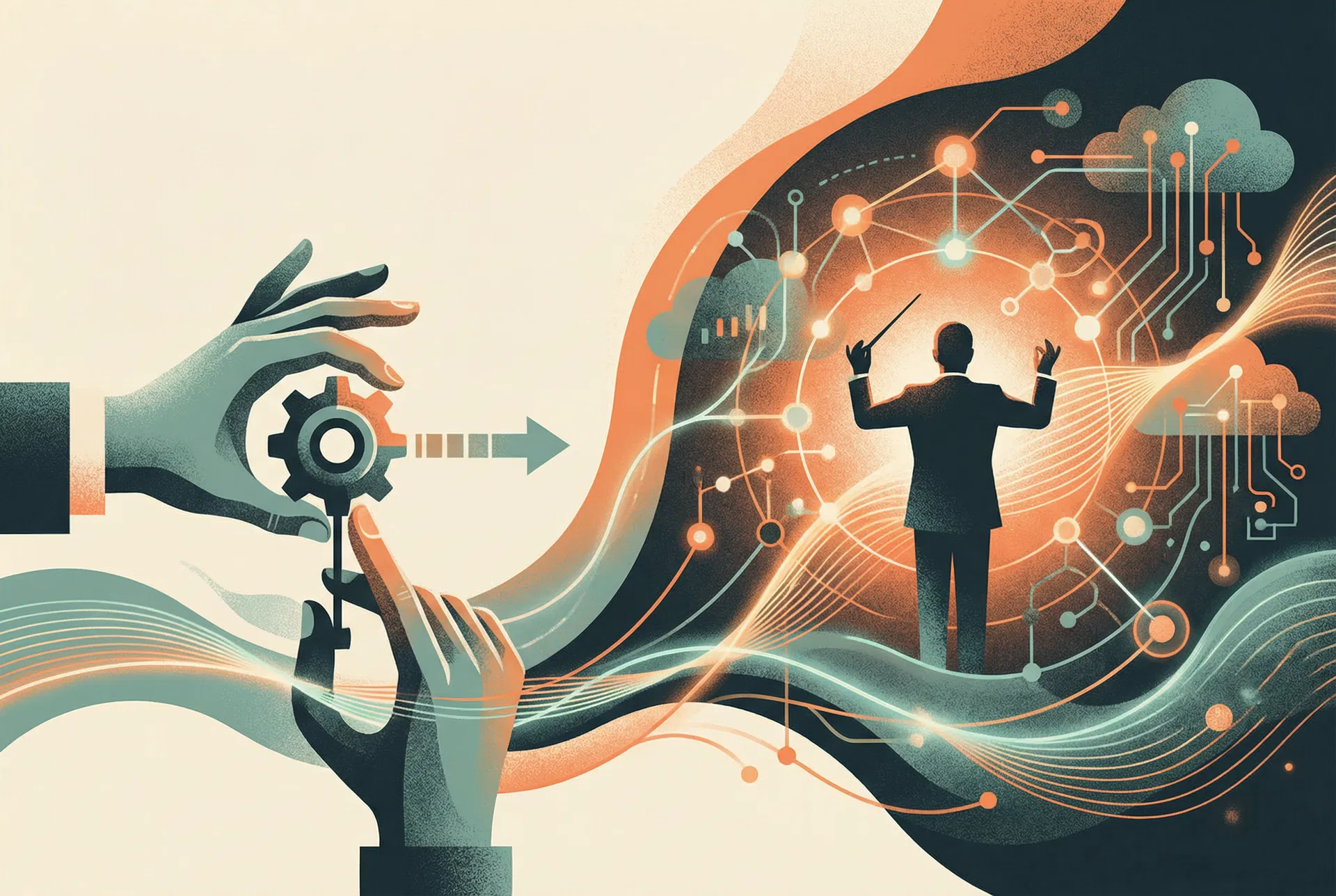 From operating to orchestrating AI