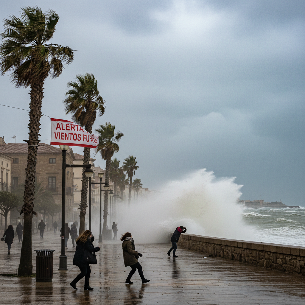 España en vilo: La 'Alerta de Vientos Fuertes' sacude las redes y despierta la preocupación ciudadana