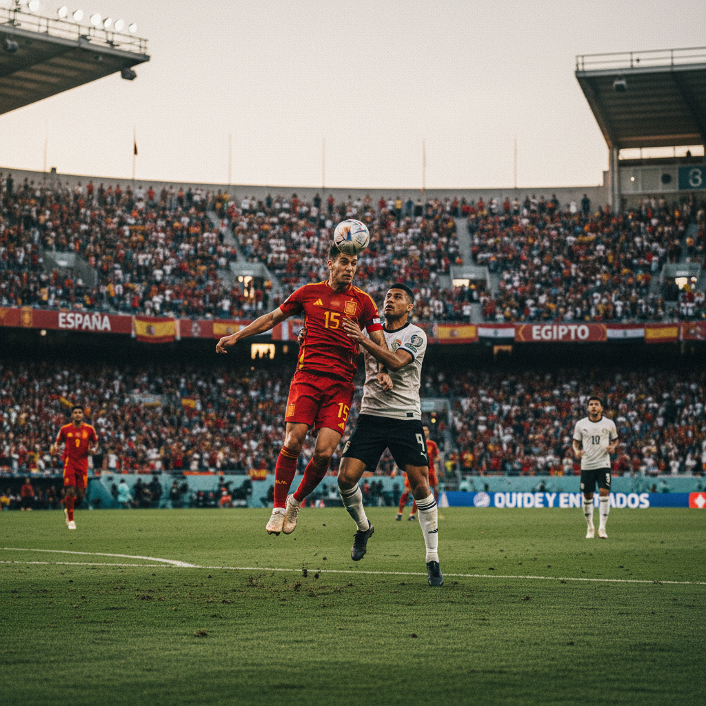 España vs Egipto: El partido que enciende el debate y dispara las búsquedas
