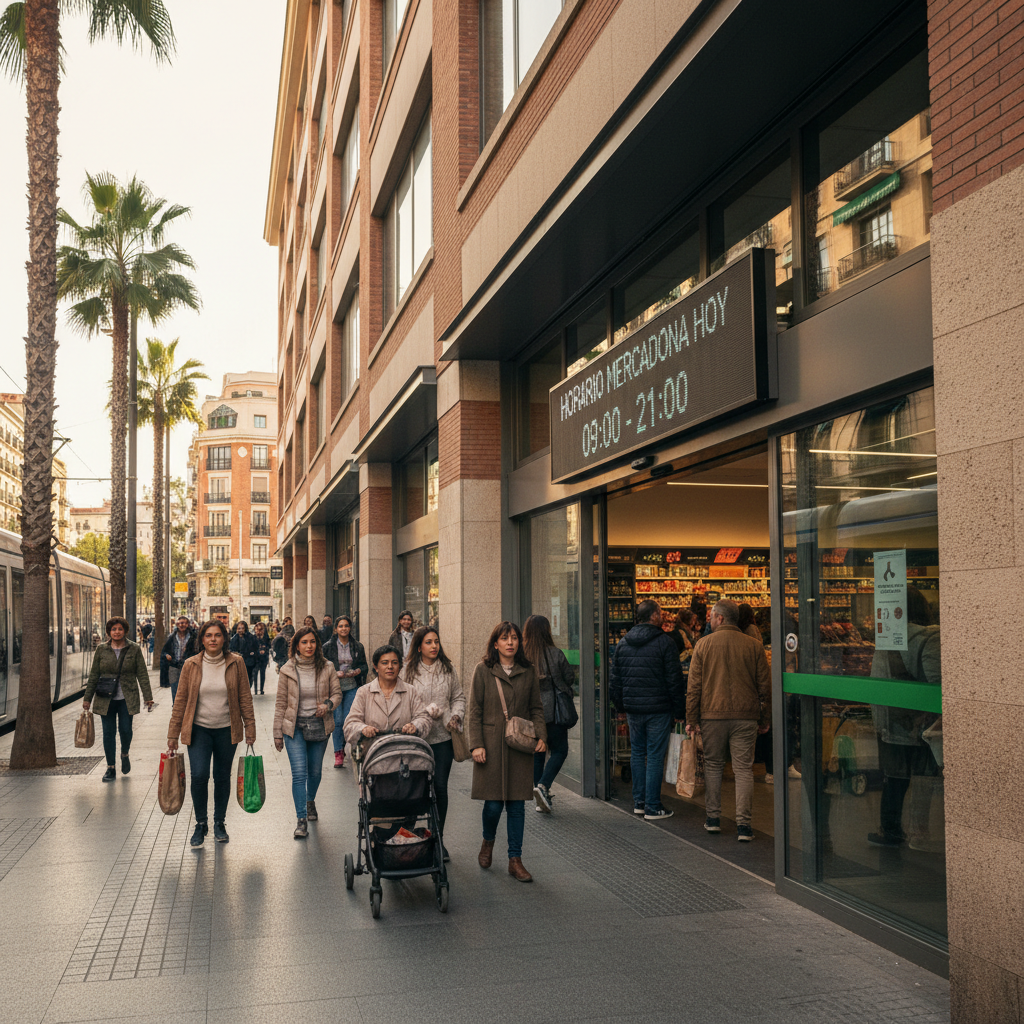 Mercadona y sus horarios: la búsqueda que colapsa la red en un Sábado Santo atípico