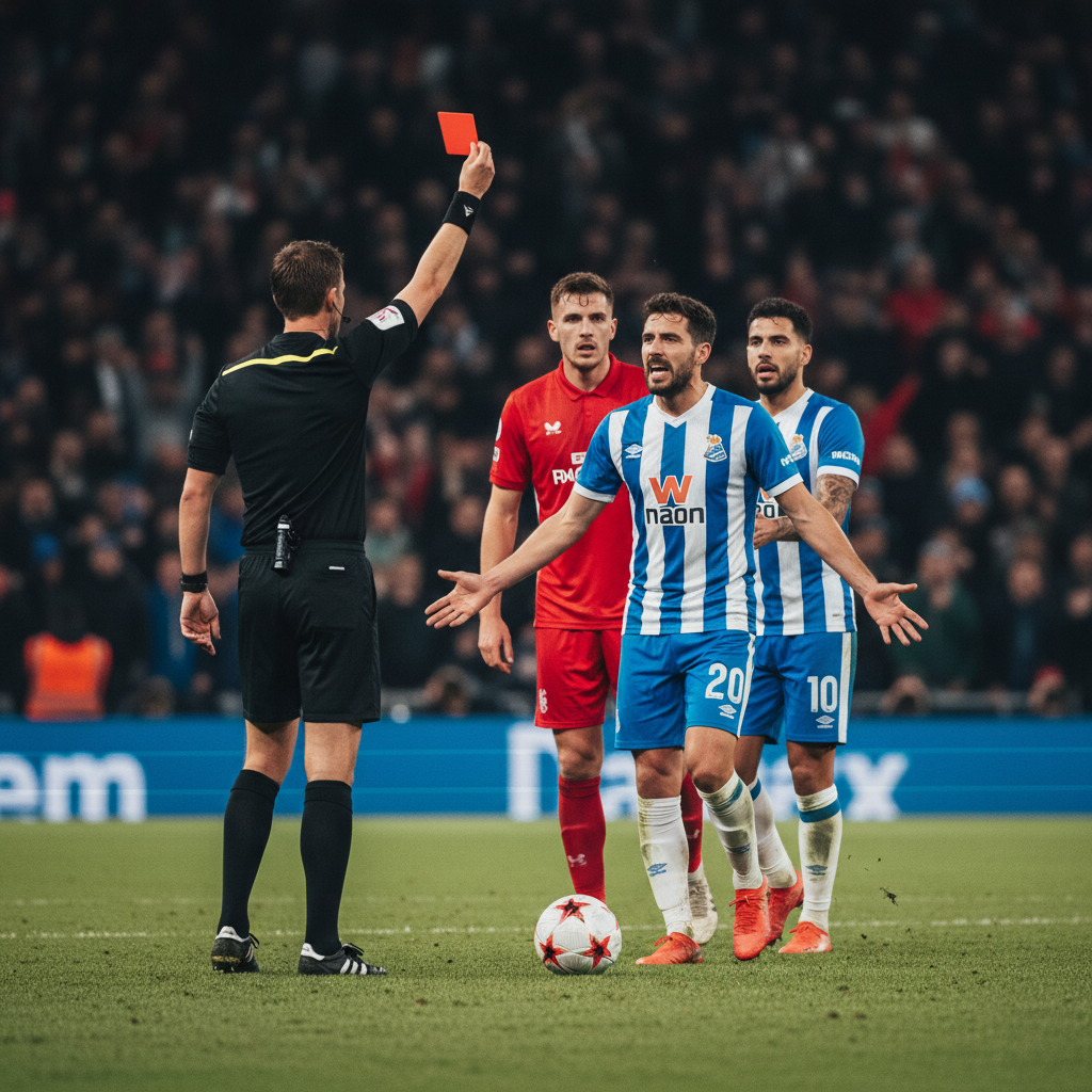 La tarjeta roja que no fue: ¿Crisis arbitral en el fútbol español?