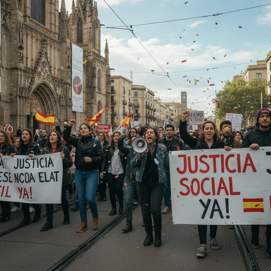 La huelga de Lufthansa sacude Bilbao y dispara la preocupación por la conflictividad laboral