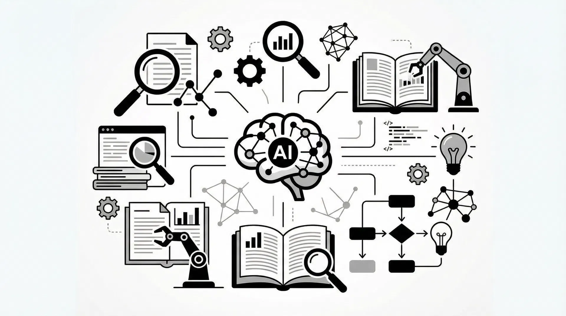 Mejores asistentes de investigación con IA