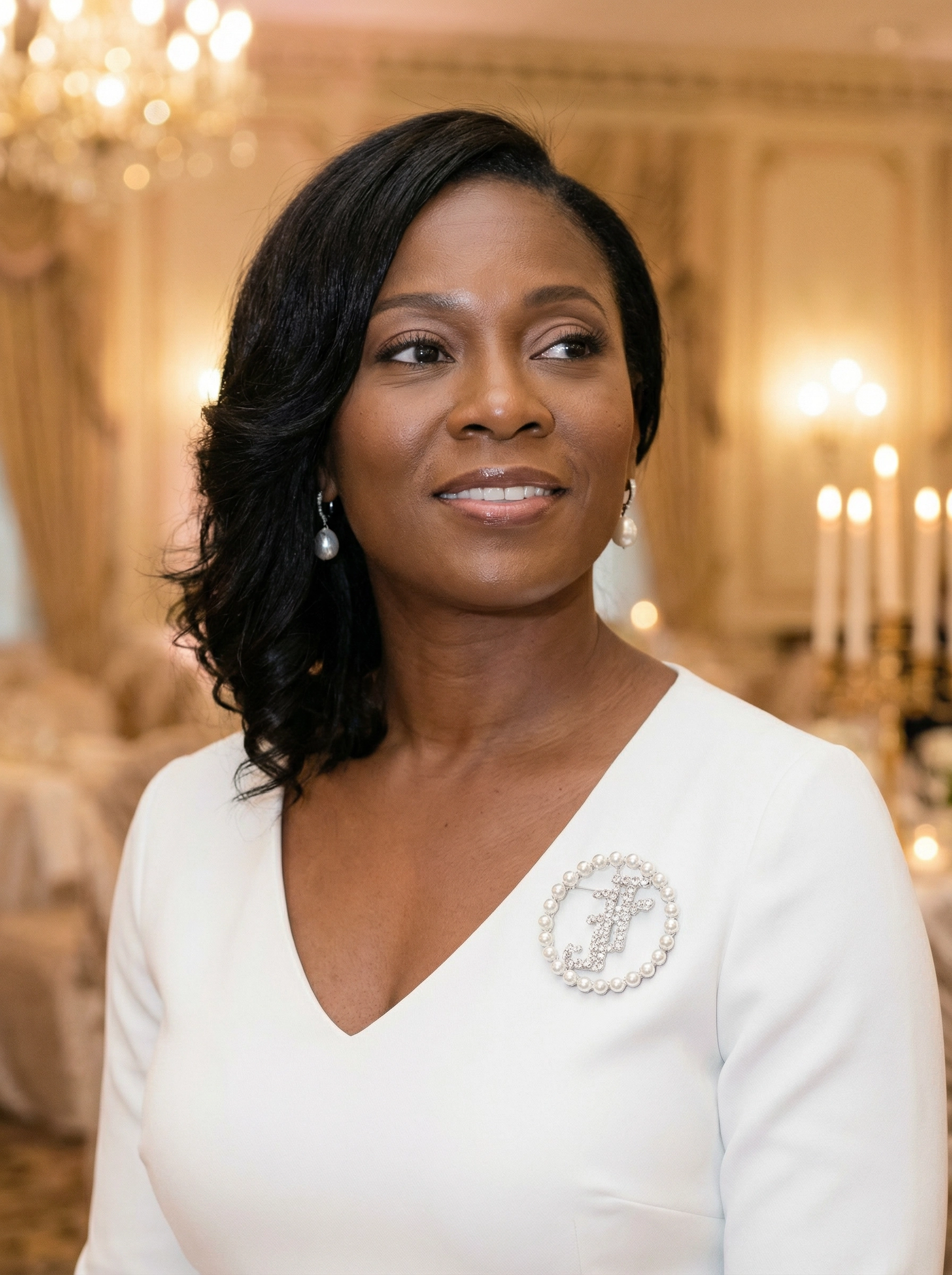 The Signature Circle Brooch alternate view