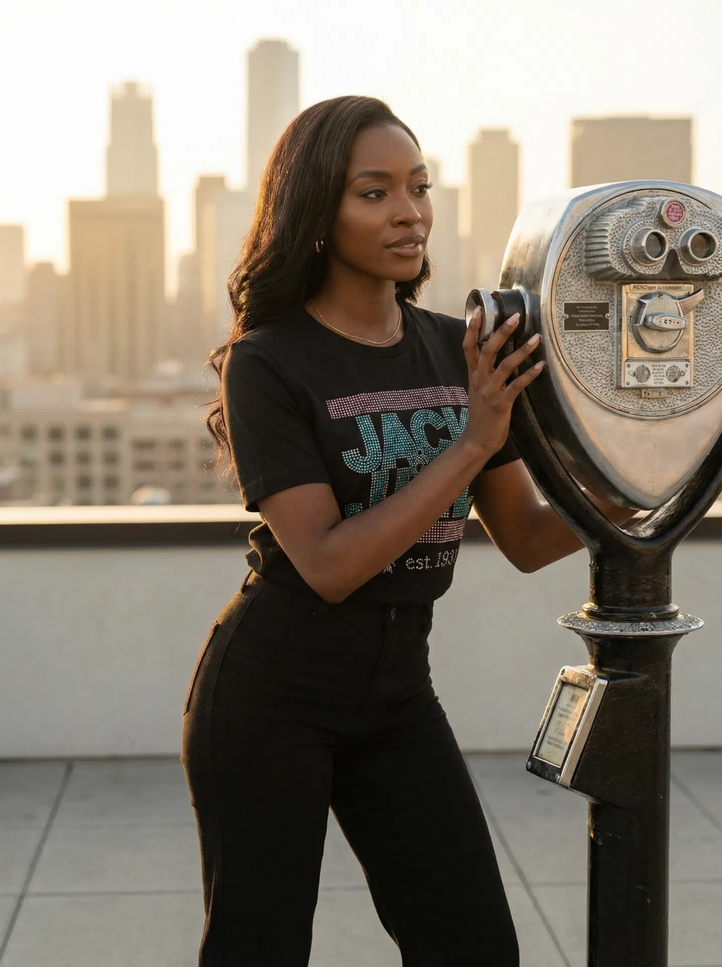 JACK and JILL est. 1938 Rhinestone Tee alternate view