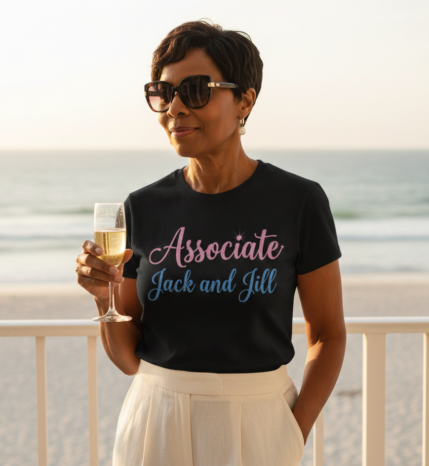 Associate Member Glitter Tee