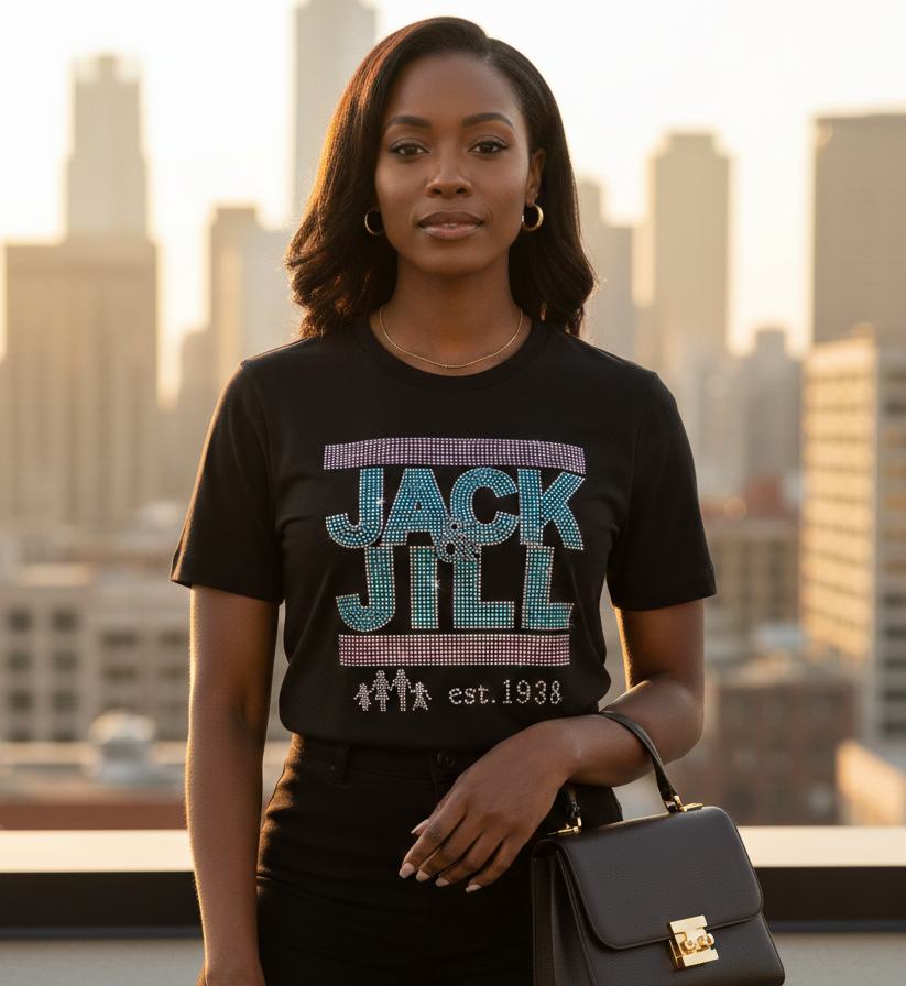 JACK and JILL est. 1938 Rhinestone Tee