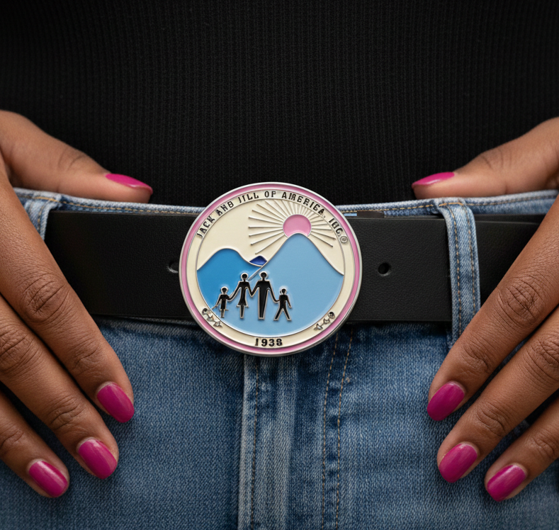 Official JJOA Seal Belt Buckle - Image 3