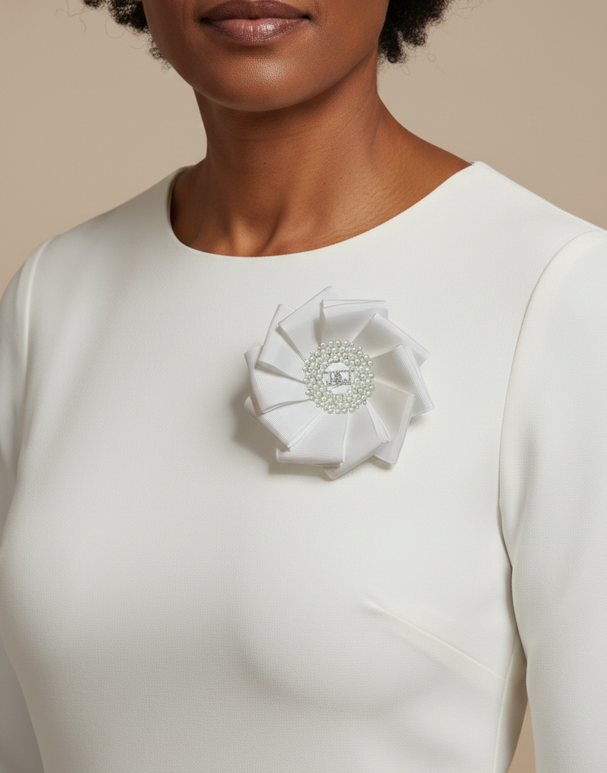 Protocol Flower Brooch - Image 1