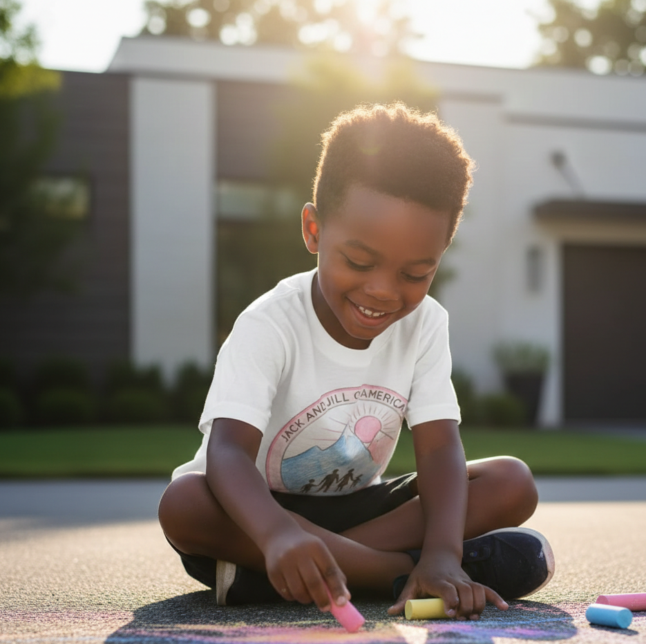 JJOA Seal Sketch Tee - Kids
