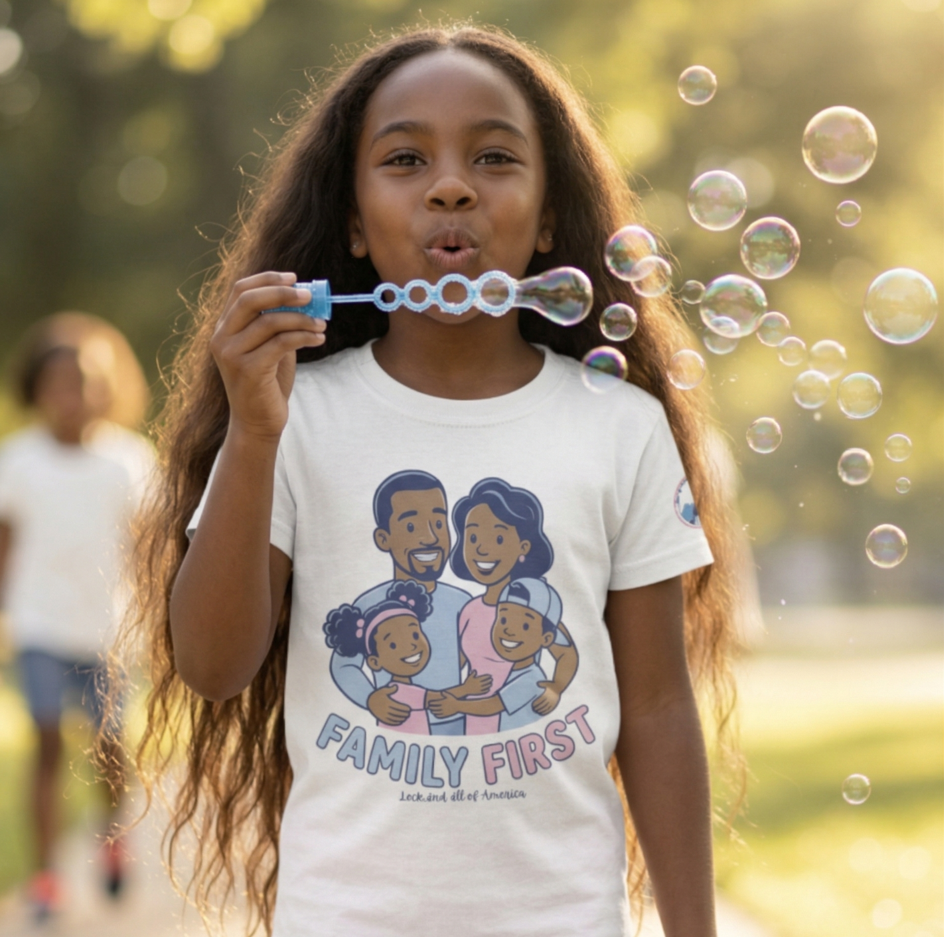 Family First Tee - Kids alternate view