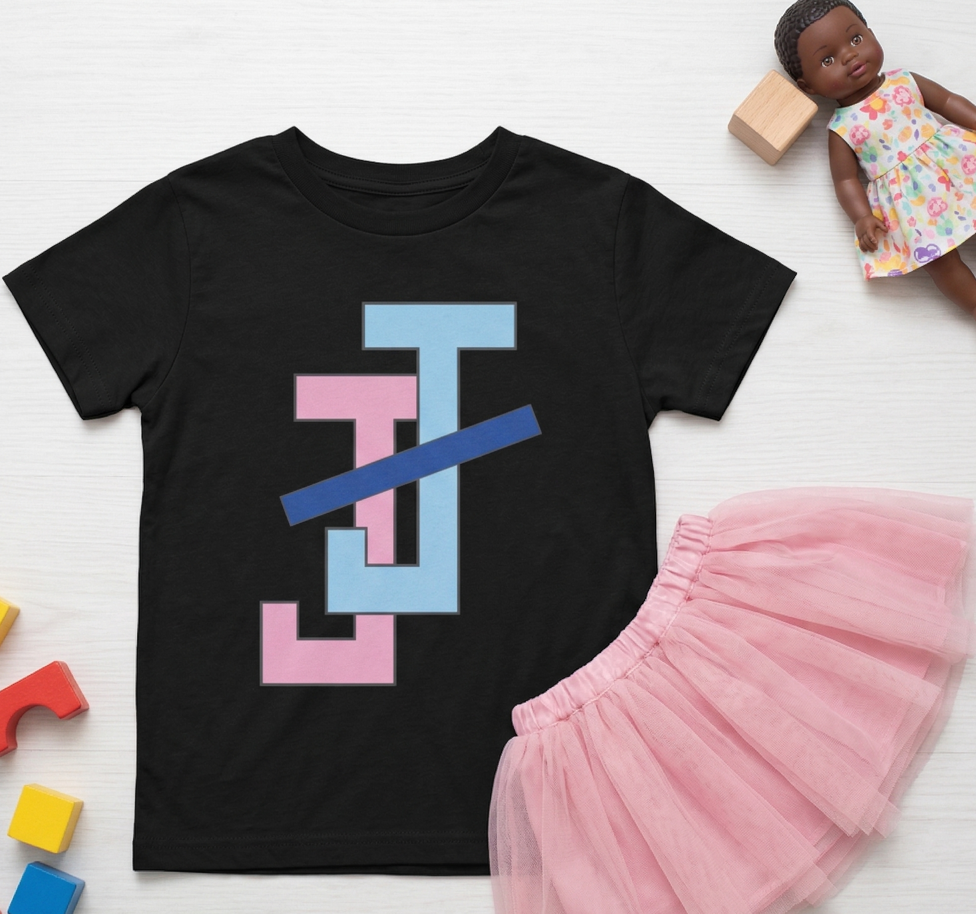Interlocking J&J Tee - Kids - Image 3