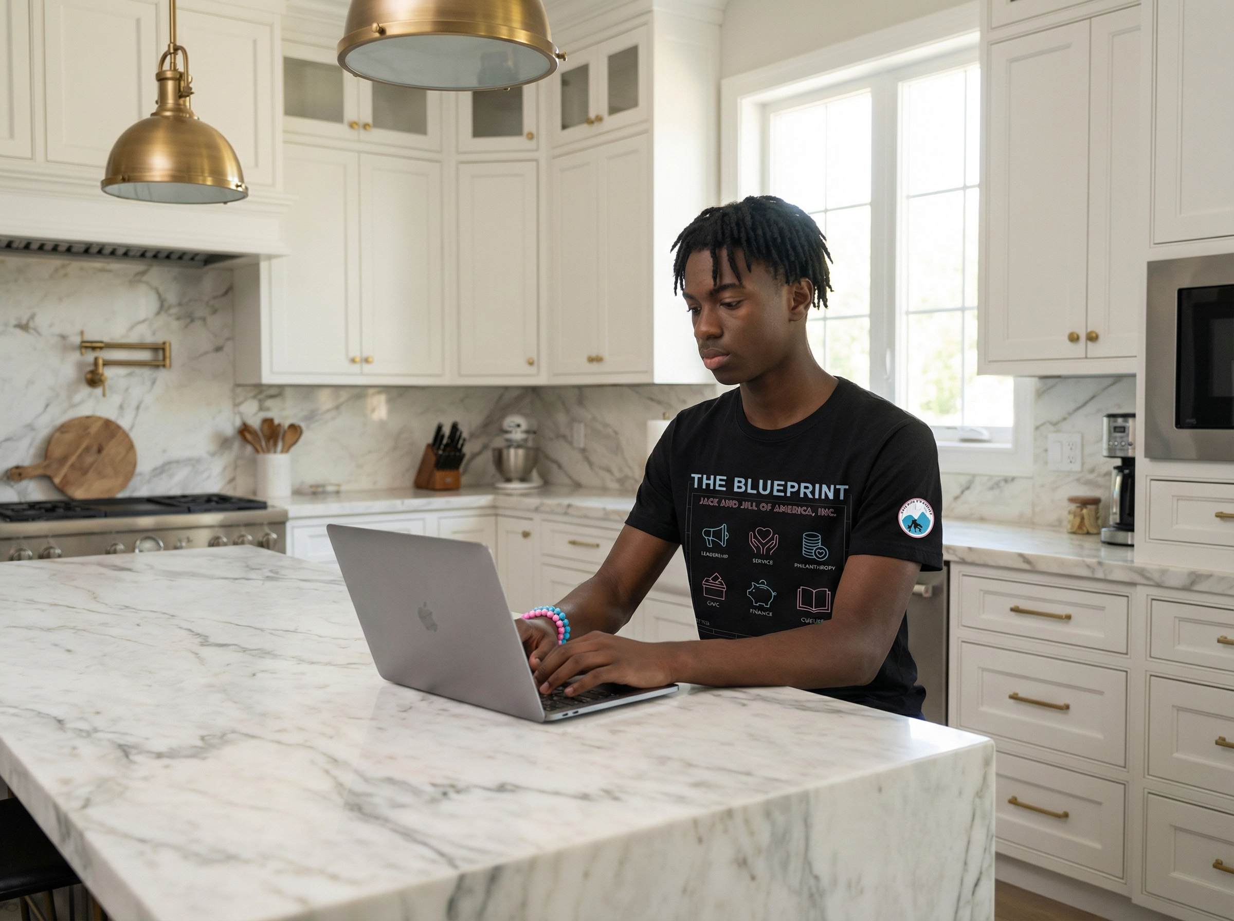 The Blueprint Tee - Teens alternate view