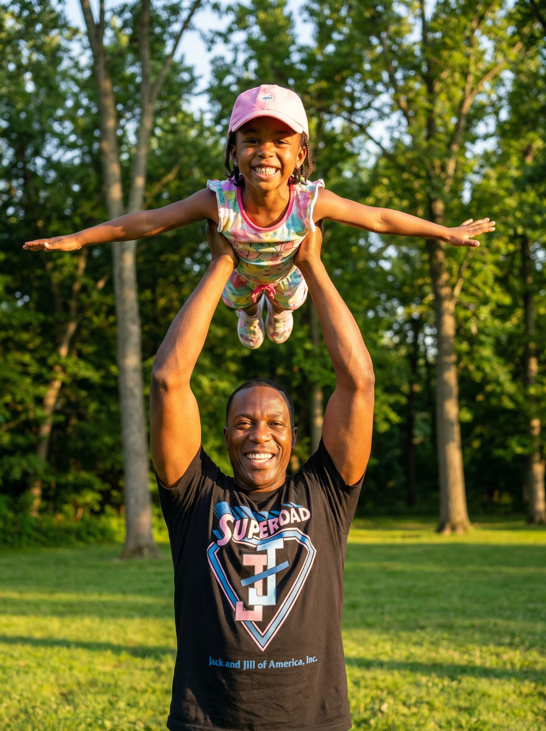 Interlocking JJ Superdad Tee alternate view