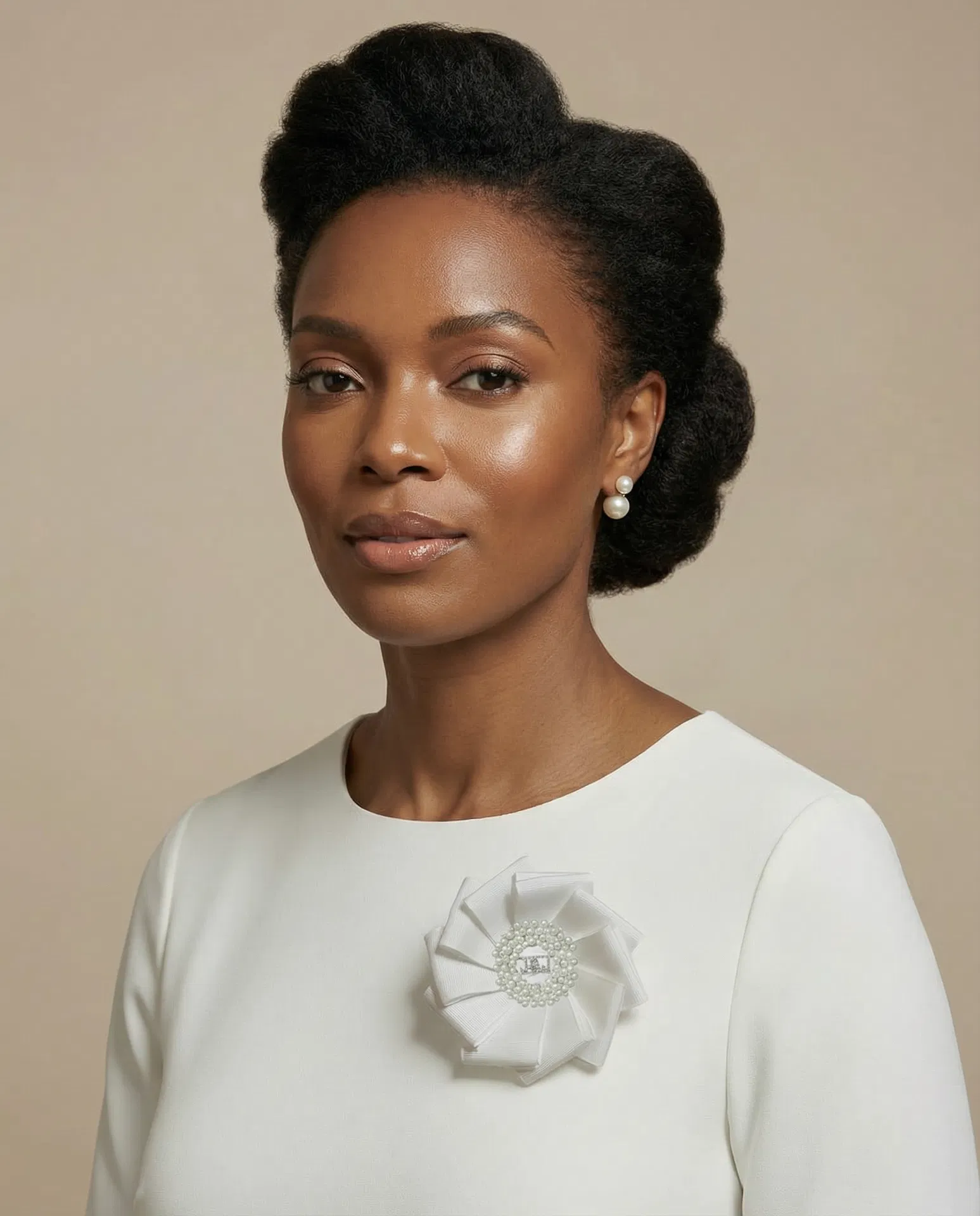 Protocol Flower Brooch alternate view