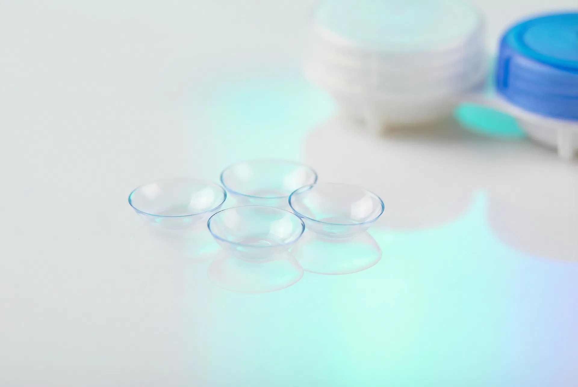 Ortho-K overnight myopia control lens