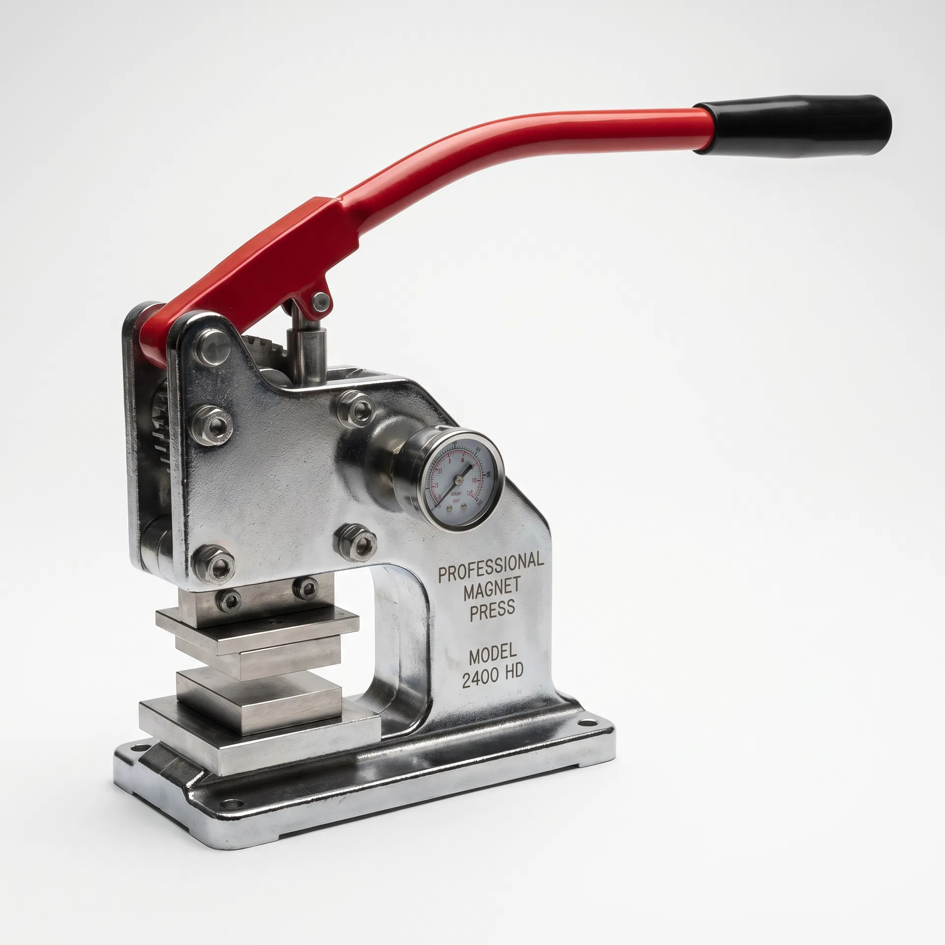 Model 100 — 1" Round Photo Magnet Machine