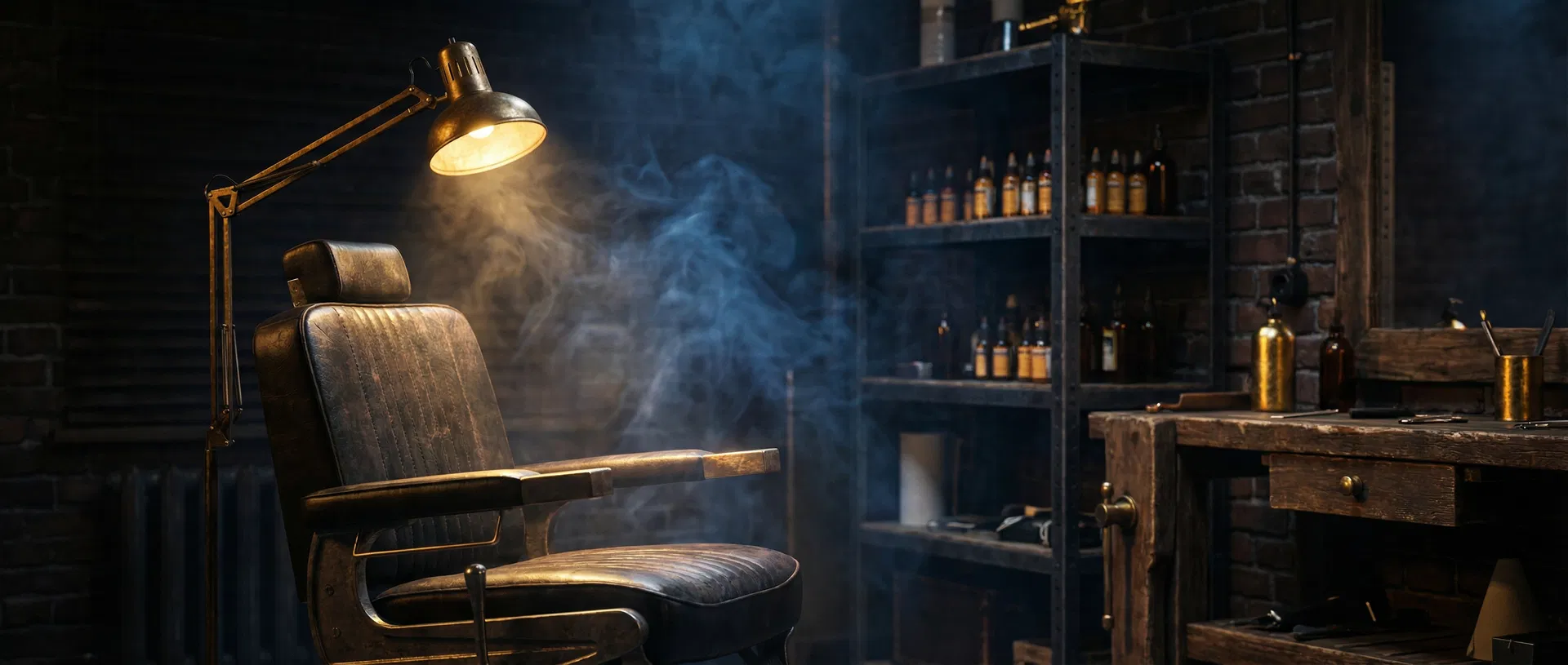 Tattoo studio interior