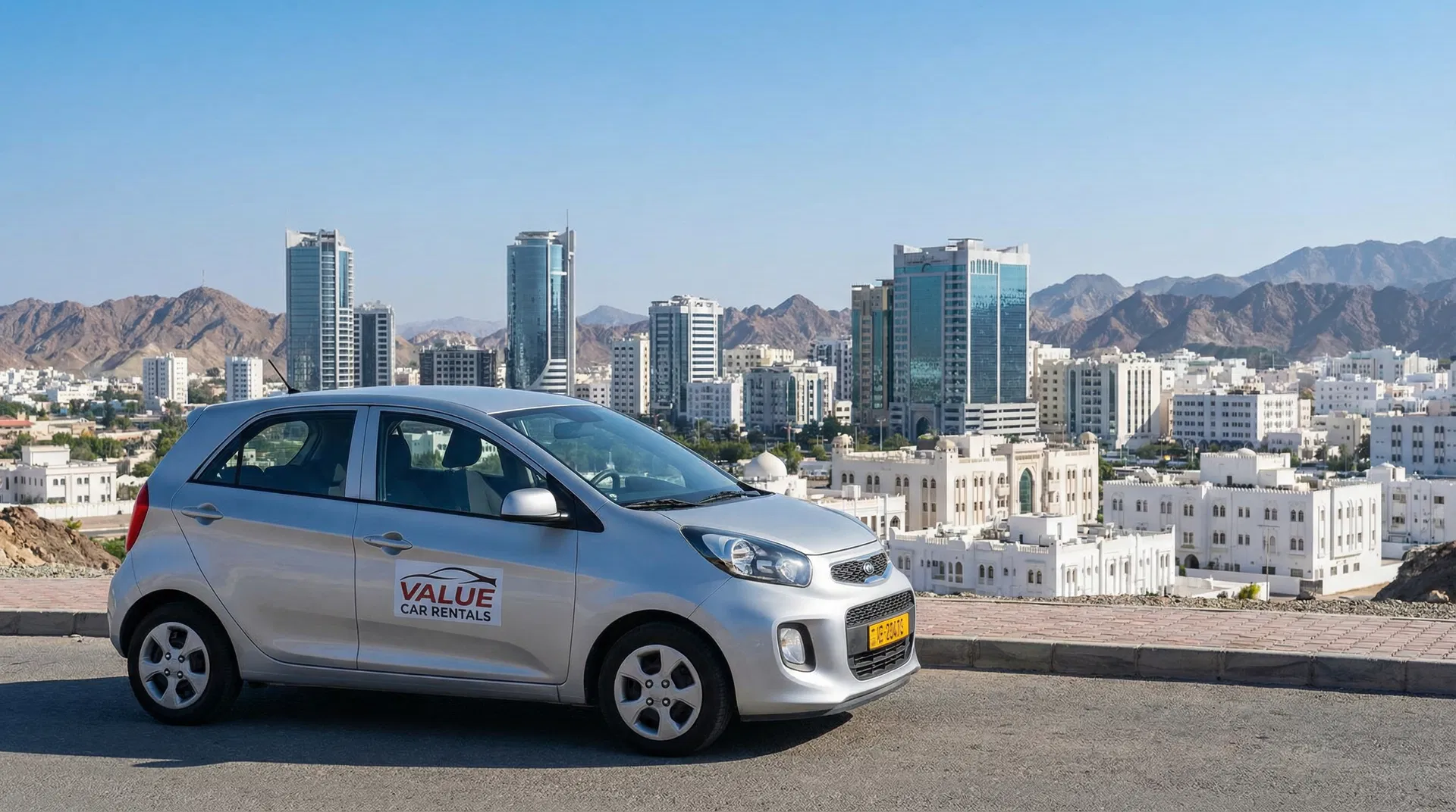 Affordable economy car rental in Muscat Oman - budget-friendly transportation with modern vehicles and reliable service