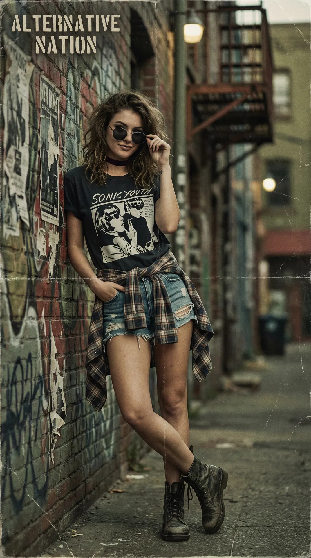 Alternative Edge - 1990s grunge style with urban attitude
