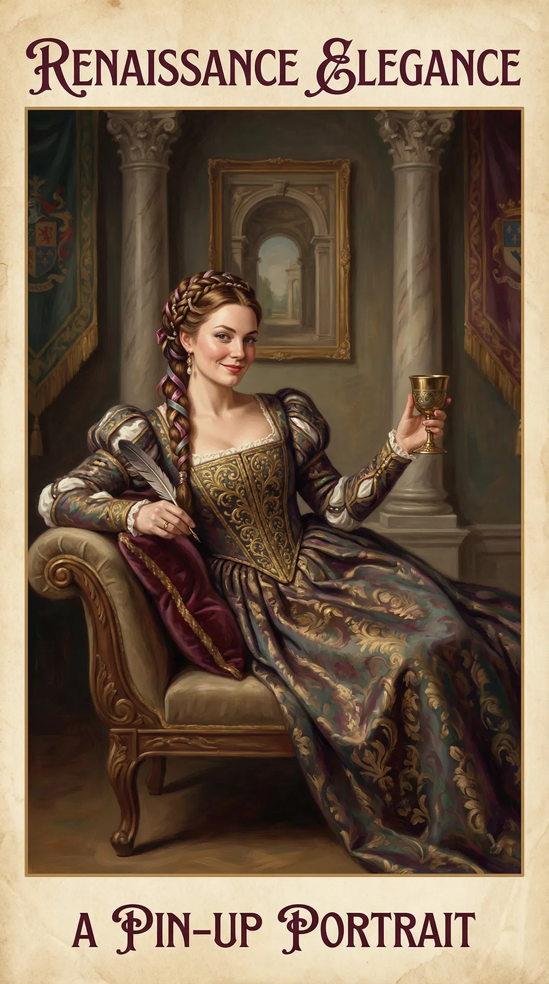 Classical Elegance - Renaissance beauty with opulent style