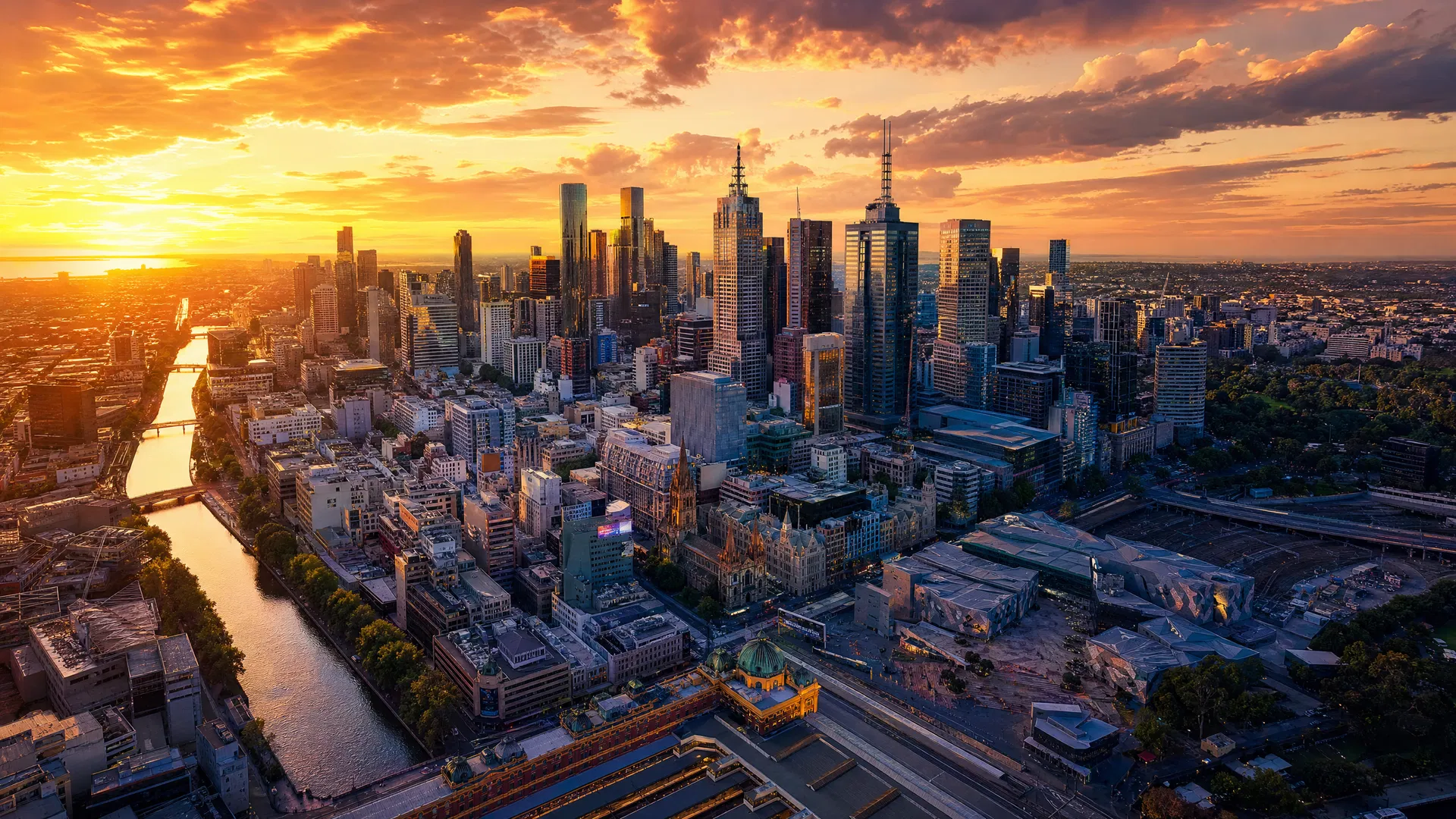 Melbourne skyline