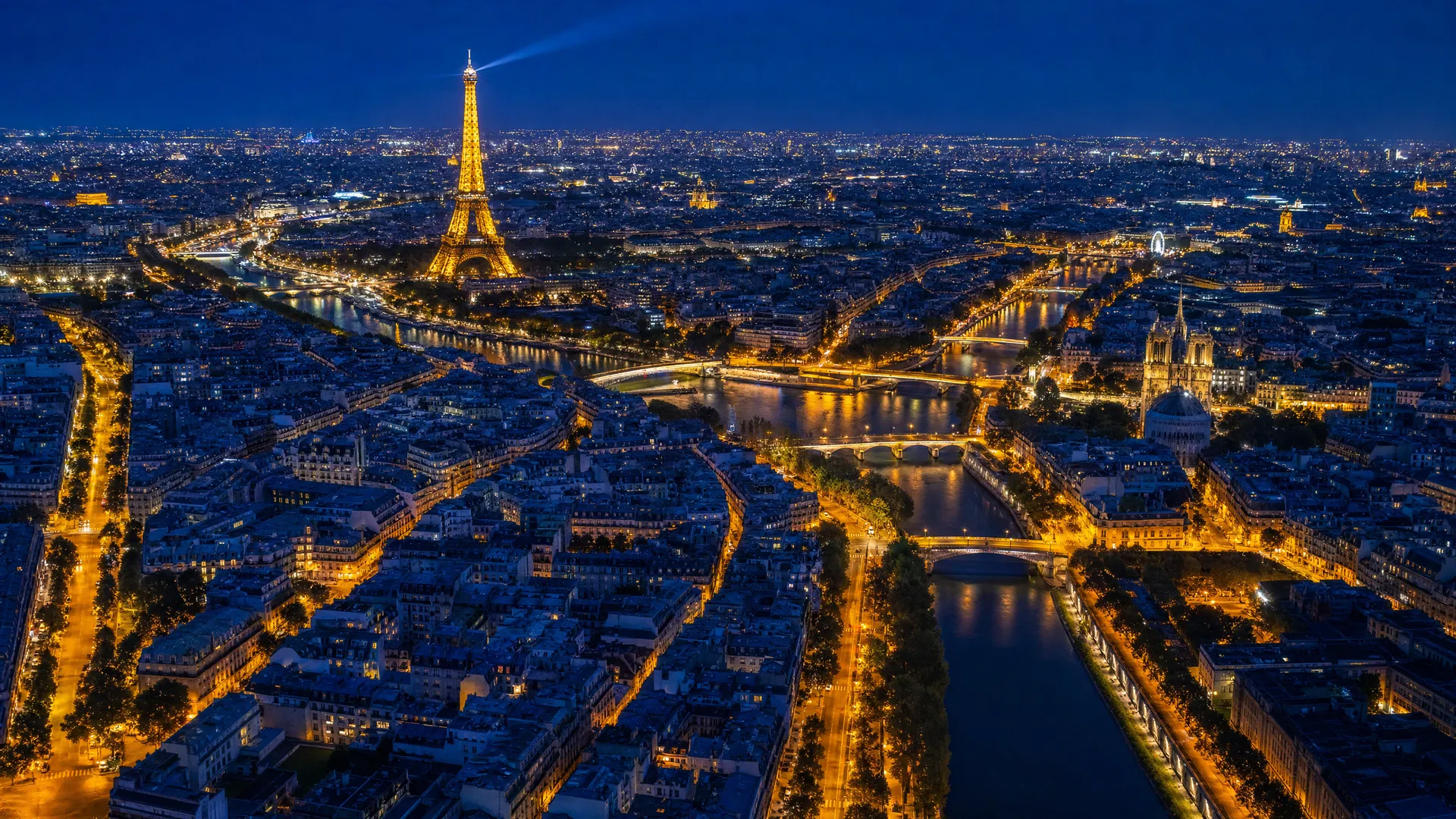 Paris skyline