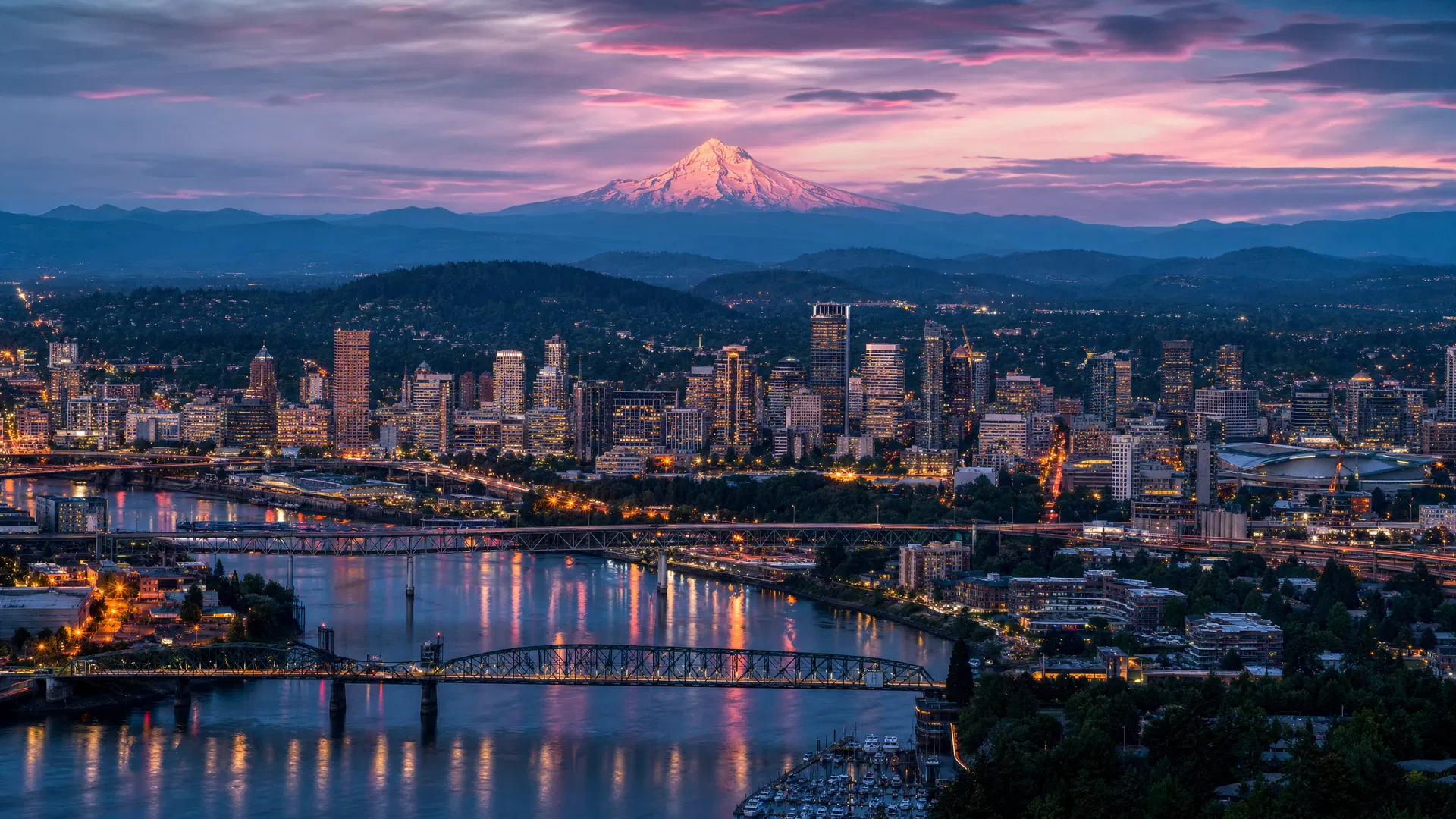 Portland skyline