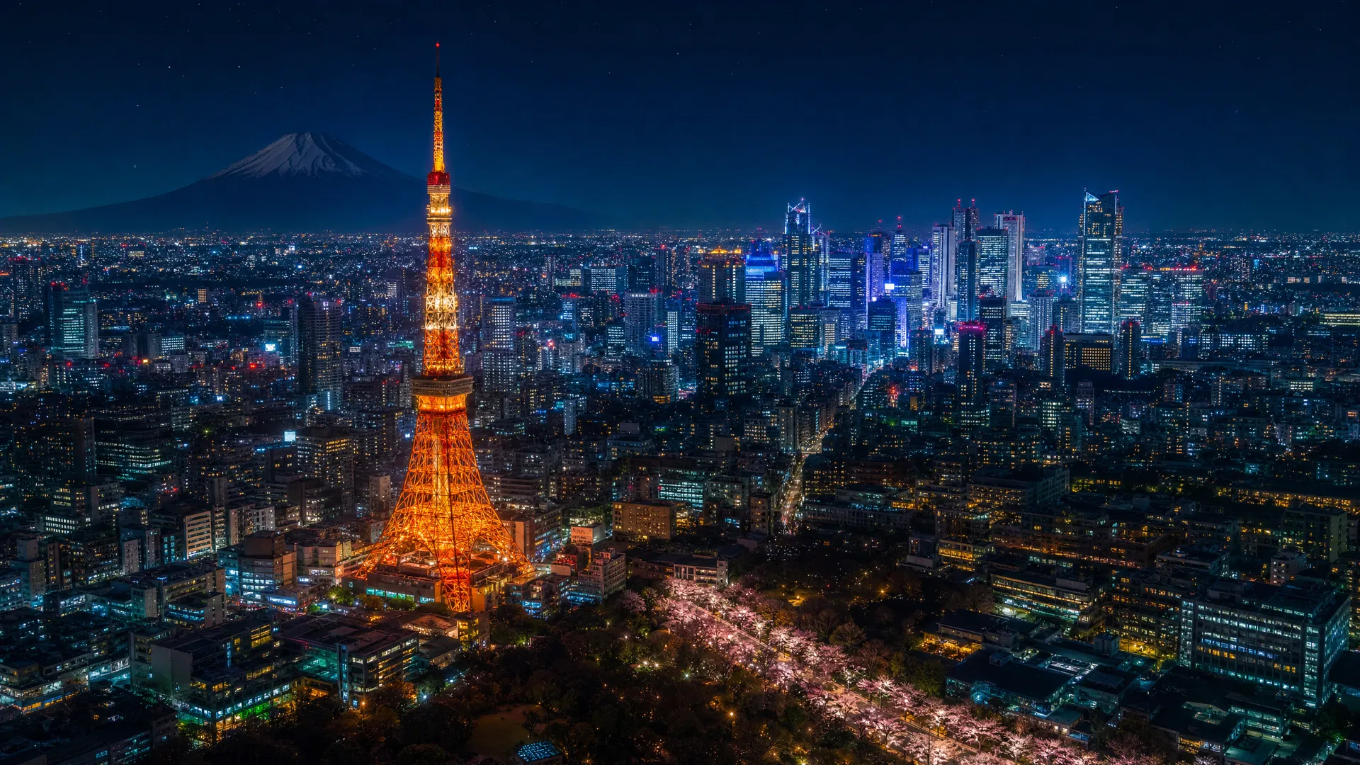 Tokyo skyline