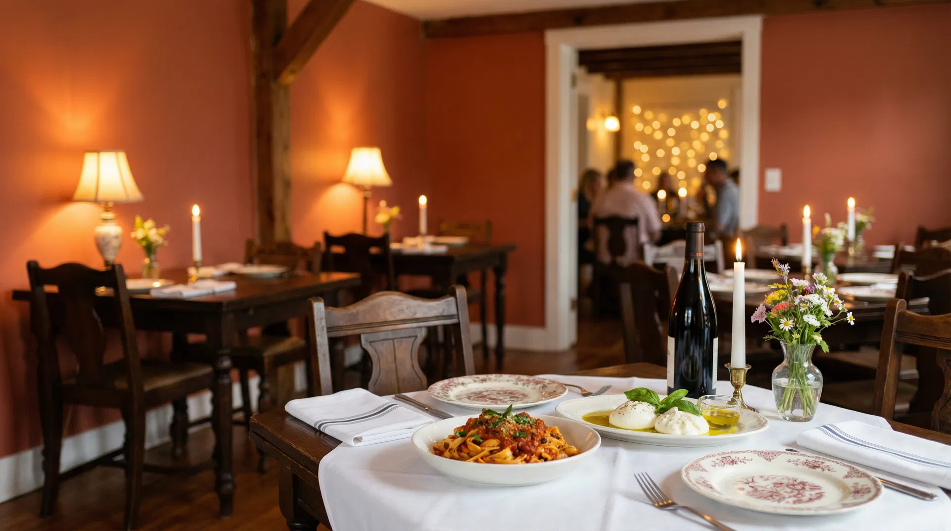 Intimate Italian dining at a restored Victorian restaurant in Cape May