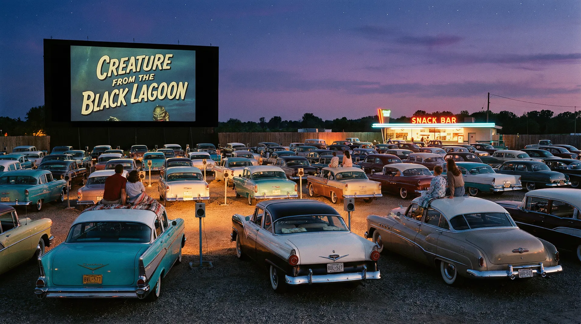 The Rise and Fall of the American Drive-In Theater