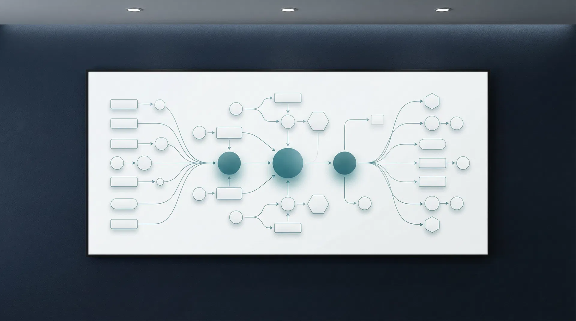 Operational systems workflow diagram