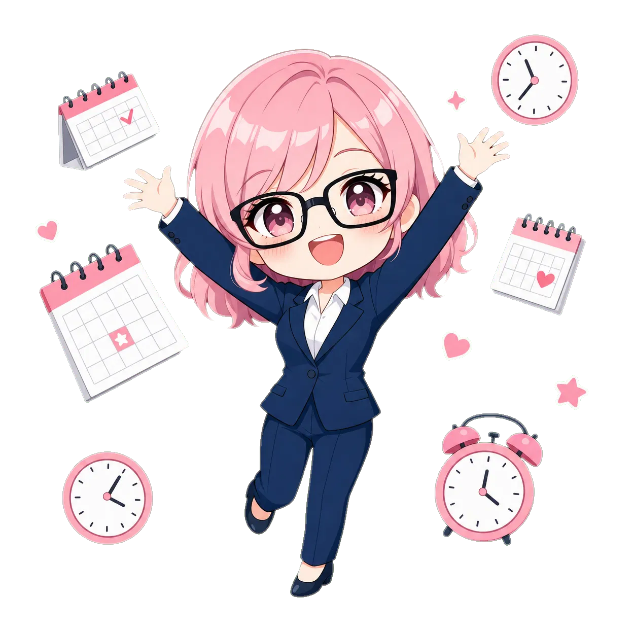 ScheduleFlow character