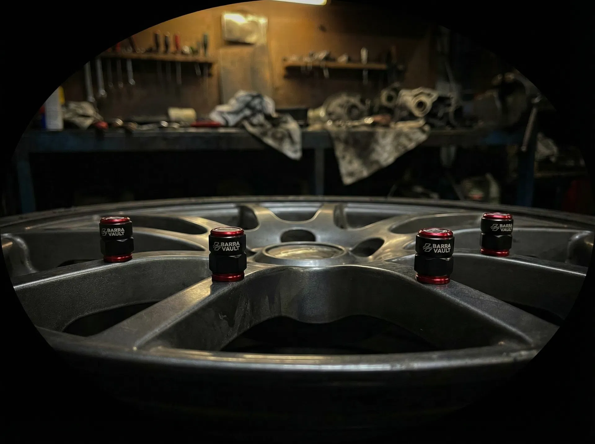 Barra Vault Valve Caps — Set of 4 | Mark Your Territory