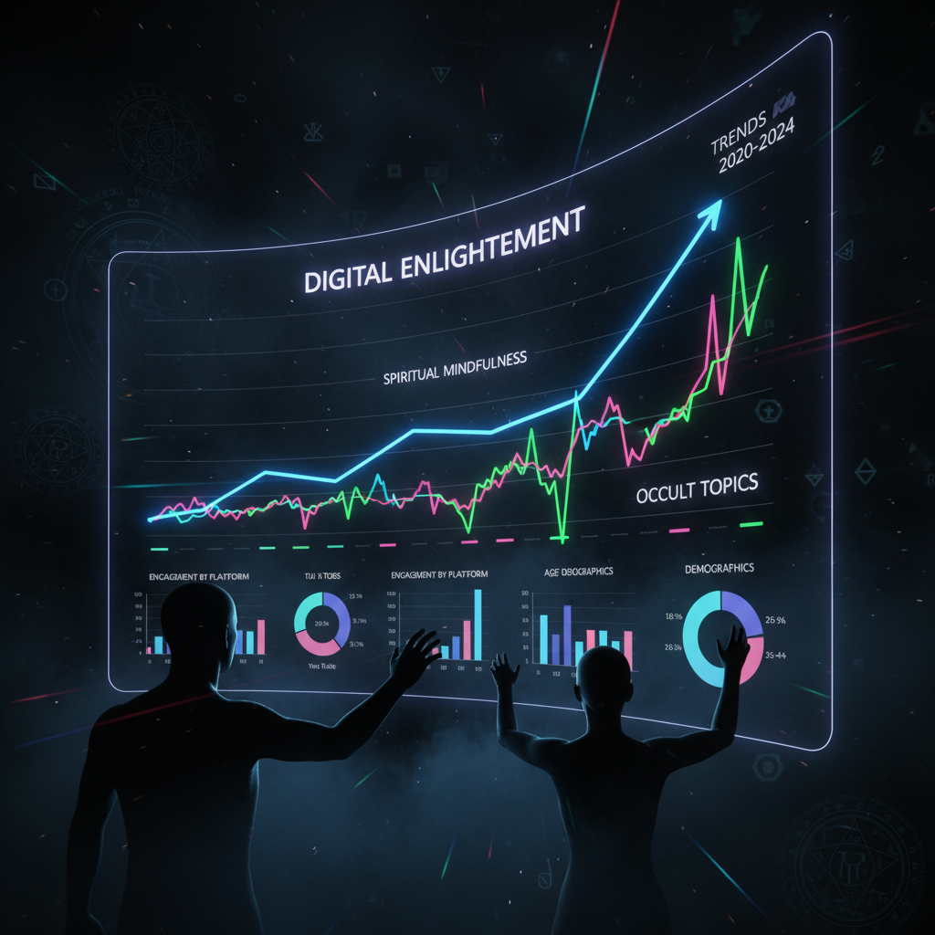 スピリチュアルとオカルトの人気理由と現代の動向の解説図 - スピリチュアルとオカルトの違いと人気の理由