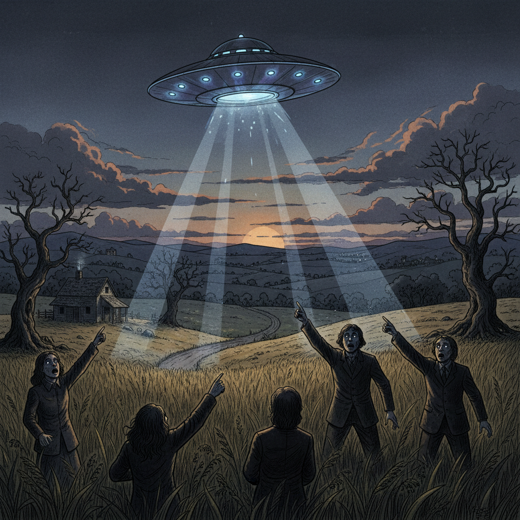 UFO目撃情報の最新事例と詳細の解説図 - UFO目撃情報の最新事例と科学的検証