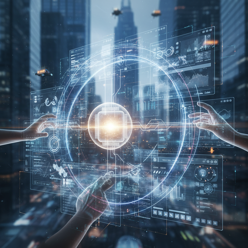 AI統合によるAluminium OSの進化と応用の解説図 - 次世代OS「Aluminium OS」の可能性と未来