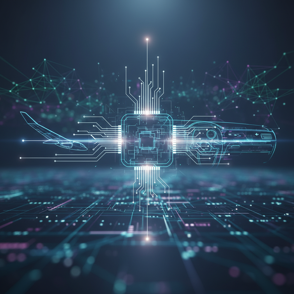 MP944が現代技術に与えた影響の解説図 - 世界初マイクロチップMP944の技術的革新と影響