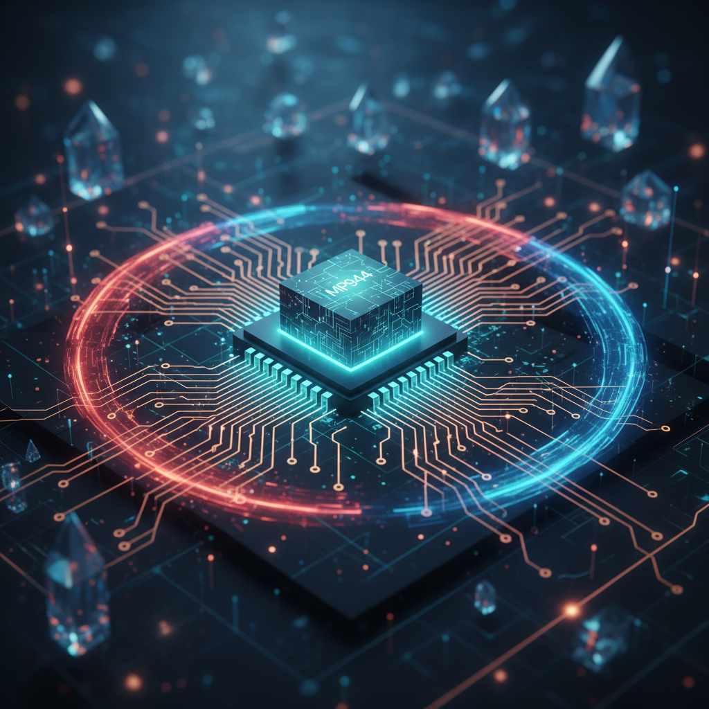 MP944の技術的革新とその核心の解説図 - 世界初マイクロチップMP944の技術的革新と影響