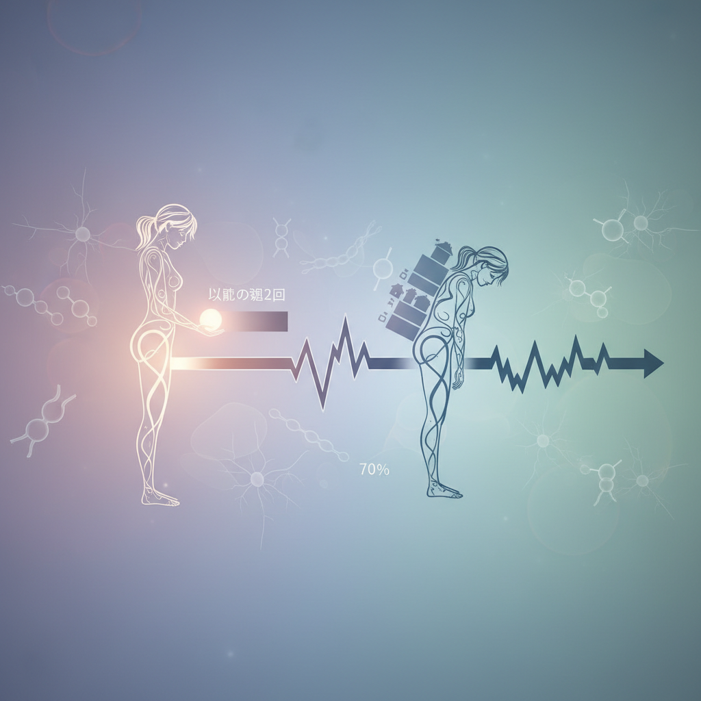 ストレスと女性の性欲の体験談:詳細な時系列描写の解説図 - ストレスと女性の性欲の科学的関係 体験談から読み解く真実