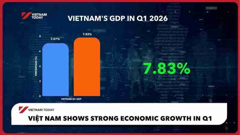 ベトナムQ1 GDP成長率7.83%で東南アジア首位：鉱工業生産・FDI・観光が三位一体で牽引