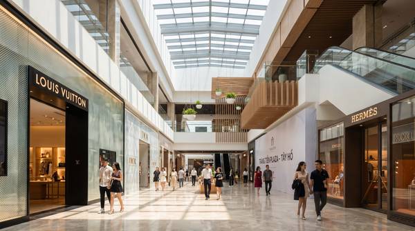ハノイ西湖西（Tay Ho Tay）が新高級小売ハブへ － 高島屋が2027年開業予定