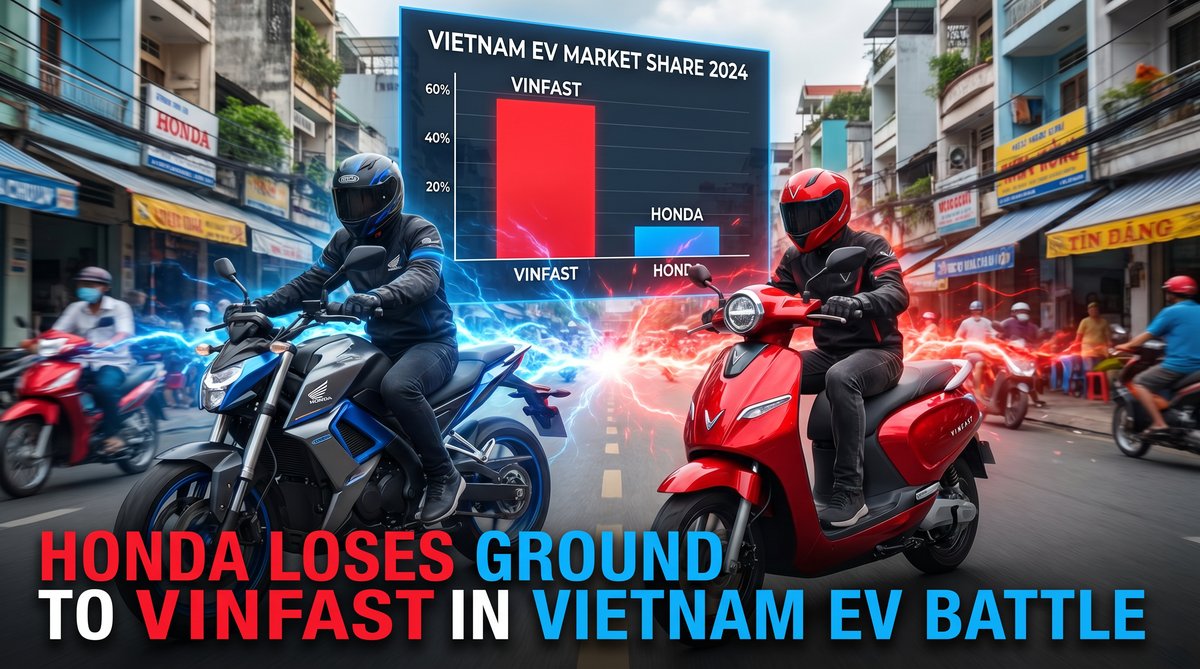ホンダがベトナム・インドの電動バイク市場で苦戦：中国勢・VinFastに追い上げられる二輪王者