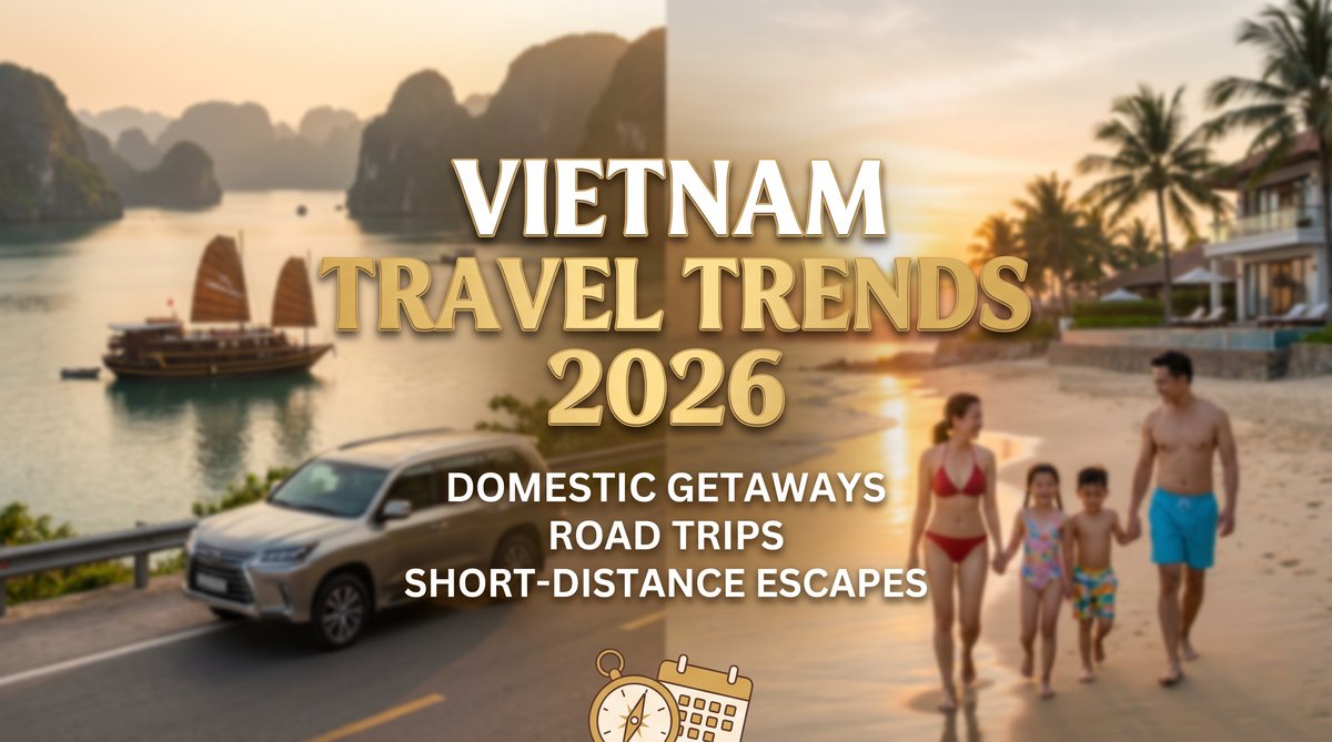 ベトナム旅行者の連休トレンド2026：近距離・体験型・利便性重視の国内旅行シフト