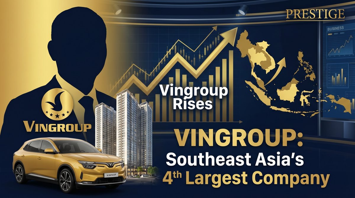 Vingroupが東南アジア第4位の企業に浮上：ファム・ニャット・ヴオン氏の資産拡大戦略